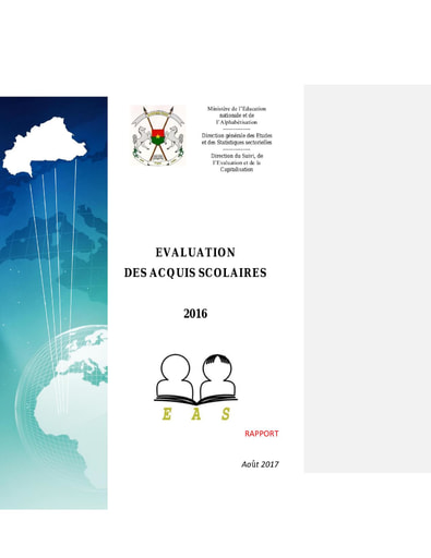 686 Min Educa 2017 Evaluation  Acquis Scolaires (EAS) 2016 BF