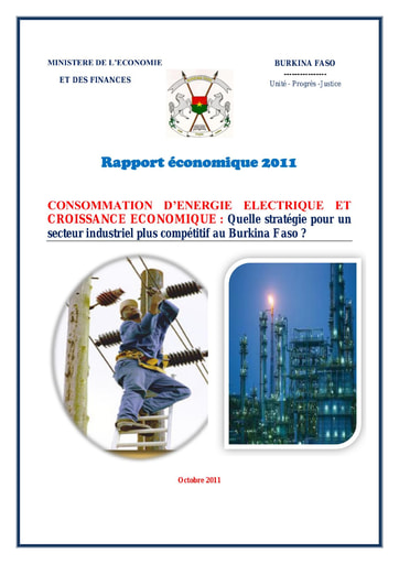 648 Min Econo 2011  Consommation énergie électrique BF