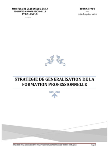 720 Min Jeunesse 2014 Stratégie généralisation BF